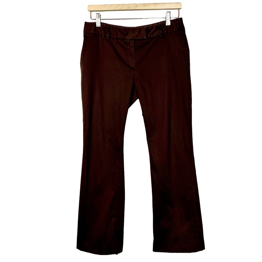 Massimo Dutti Woman Chocolate Brown‎ dress pants US Size 30 Eu 40